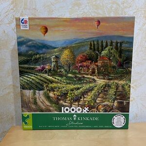 Thomas Kinkade Peaceful Valley Vineyard - 1000 Piece Puzzle